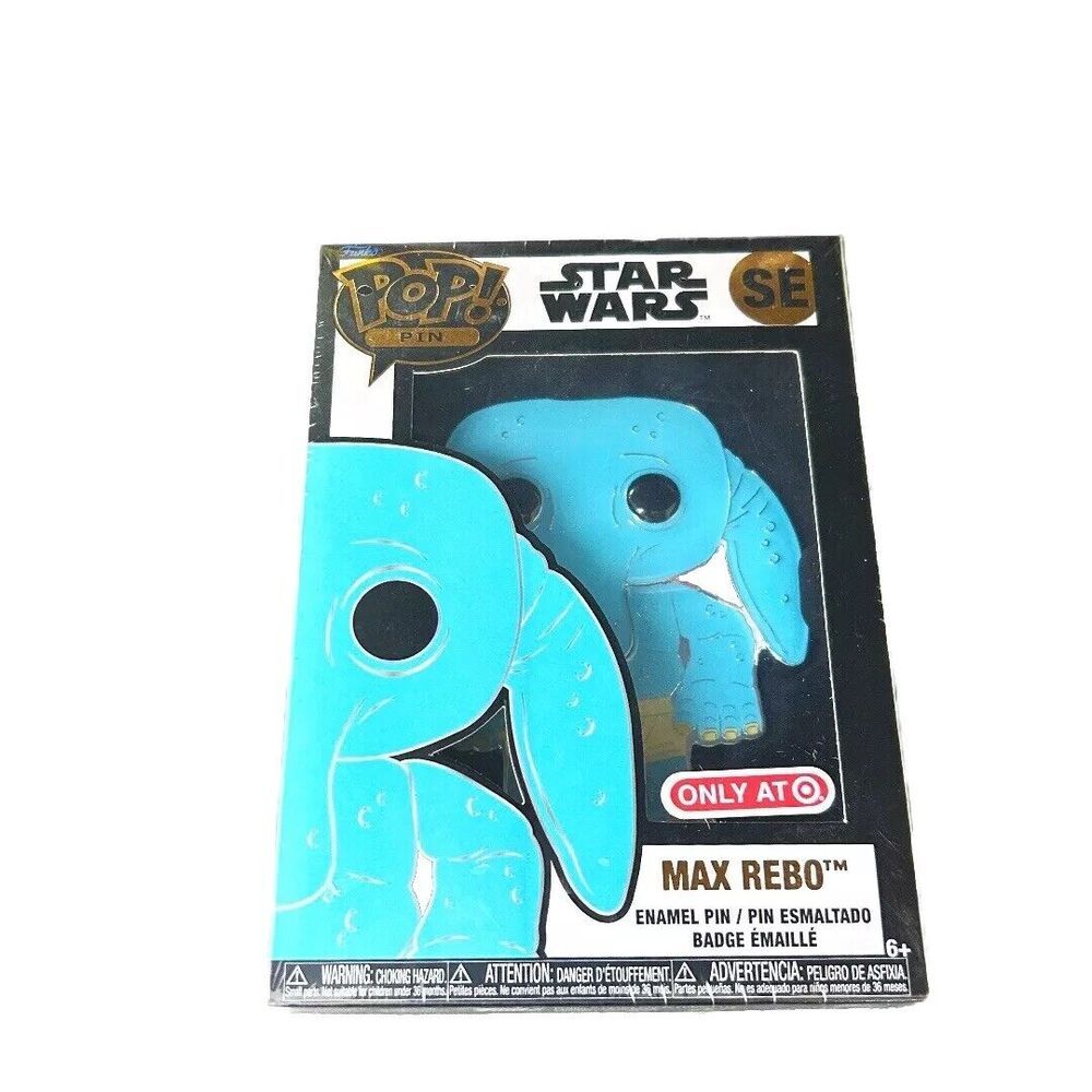 Funko Pop! Pin Star Wars Max Rebo SE  Exclusive Enamel Pin NIB‎ Sealed